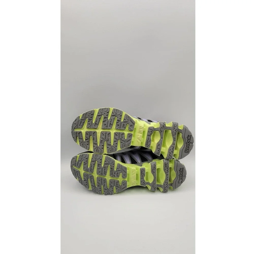 Reebok Zigkick Tahoe Road II Womens 9.5 Running Shoes Black Gray Purple M42915 - Picture 8 of 12